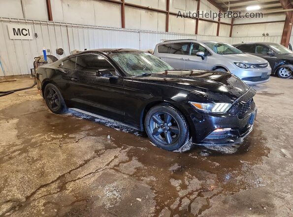 1FA6P8AM3H5333027 2017 FORD MUSTANG Black Delantero derecho