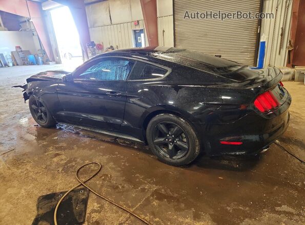 1FA6P8AM3H5333027 2017 FORD MUSTANG Black Trasero izquierdo