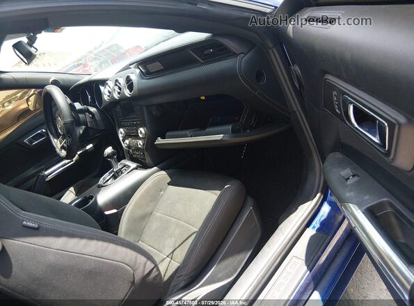 1FA6P8AM5G5283701 2016 FORD MUSTANG Blue წინა სალონის ხედი