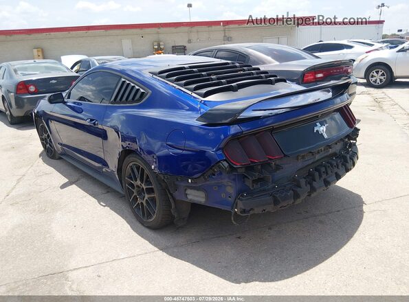 1FA6P8AM5G5283701 2016 FORD MUSTANG Blue უკანა მარცხენა