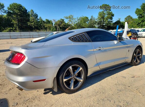 1FA6P8AM6G5307312 2016 FORD MUSTANG Silver Trasero derecho