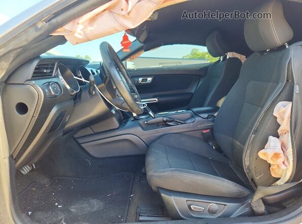 1FA6P8AM6G5307312 2016 FORD MUSTANG Silver Vista interior delantera