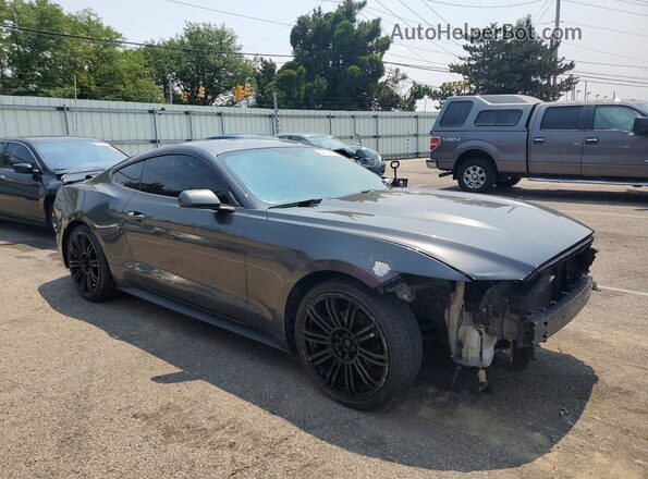 1FA6P8AM6G5326006 2016 FORD MUSTANG Gray Front right