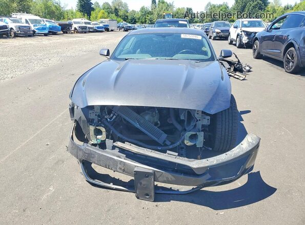 1FA6P8AM6H5237490 2017 FORD MUSTANG Black წინა ხედი