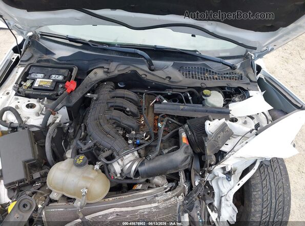 1FA6P8AM7G5277124 2016 FORD MUSTANG White უკანა ხედი