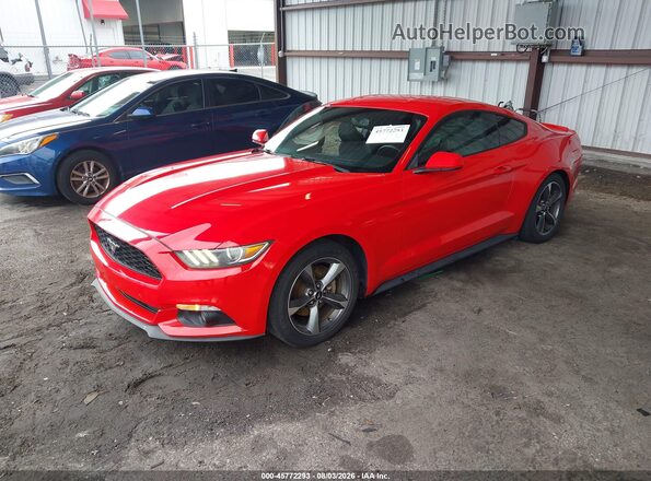 1FA6P8AM7G5280928 2016 FORD MUSTANG Red Przód lewy