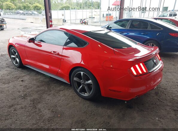 1FA6P8AM7G5280928 2016 FORD MUSTANG Red Tył lewy