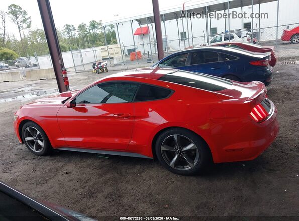 1FA6P8AM7G5280928 2016 FORD MUSTANG Red Widok wnętrza 360 stopni