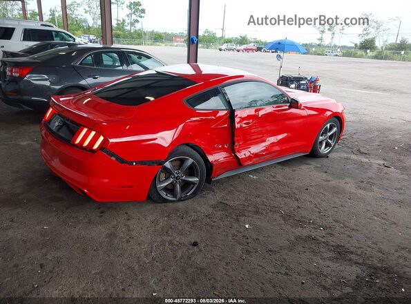 1FA6P8AM7G5280928 2016 FORD MUSTANG Red Tył prawy