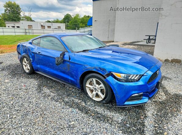 1FA6P8AM7H5226322 2017 FORD MUSTANG Blue Front right