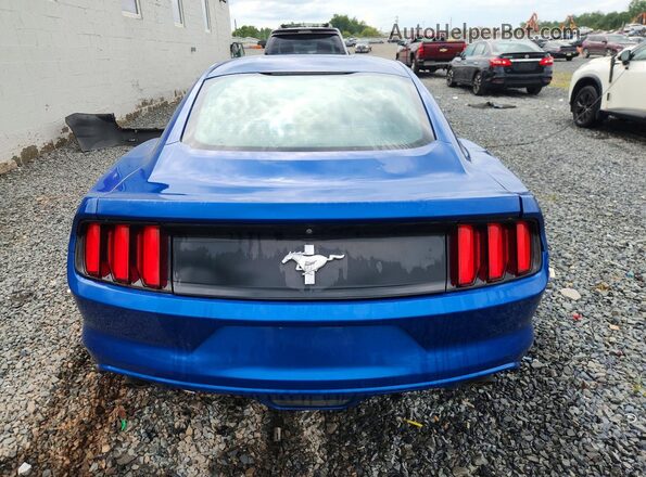 1FA6P8AM7H5226322 2017 FORD MUSTANG Blue Rear view