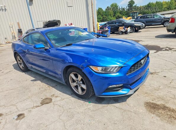 1FA6P8AM7H5322161 2017 FORD MUSTANG Blue Առջևի աջ