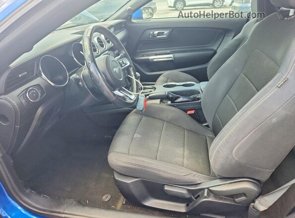1FA6P8AM7H5322161 2017 FORD MUSTANG Blue Սալոնի դիմացի տեսք