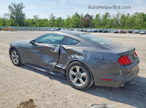 1FA6P8AM8H5304705 2017 FORD MUSTANG Gray Rear left