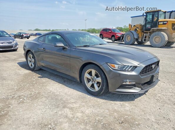 1FA6P8AM8H5304705 2017 FORD MUSTANG Gray Front right