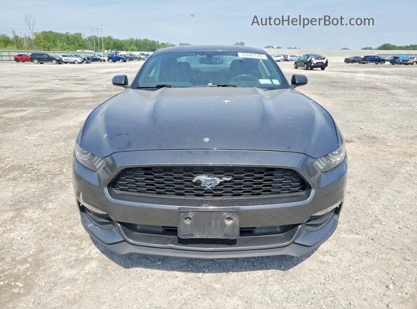 1FA6P8AM8H5304705 2017 FORD MUSTANG Gray Front view