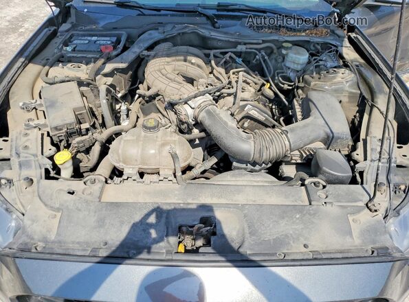 1FA6P8AM8H5304705 2017 FORD MUSTANG Gray Rear interior view