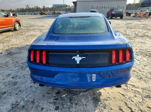 1FA6P8AM8H5333105 2017 FORD MUSTANG Blue Vista trasera