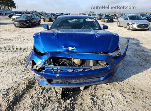 1FA6P8AM8H5333105 2017 FORD MUSTANG Blue Vista frontal