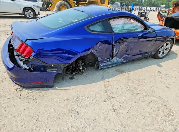 1FA6P8AM9G5255805 2016 FORD MUSTANG Blue Rear right