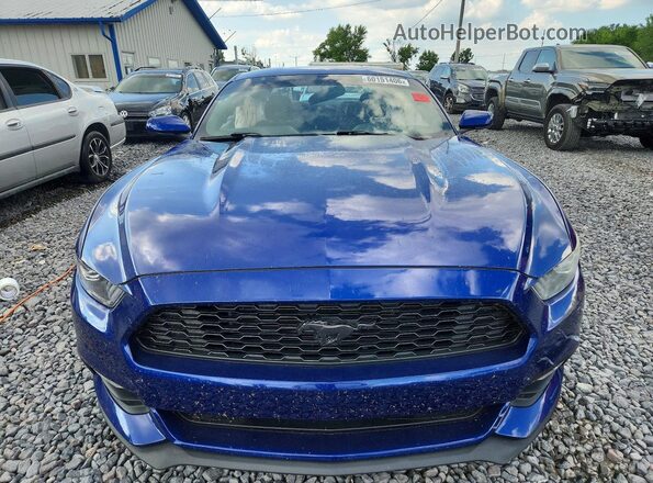 1FA6P8AMXG5283631 2016 FORD MUSTANG Синий Вид спереди
