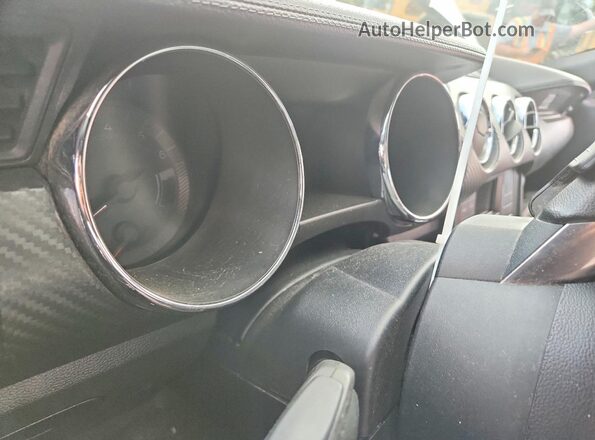 1FA6P8AMXG5283631 2016 FORD MUSTANG Синий Вид щитка приборов