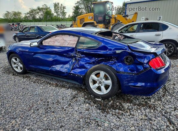 1FA6P8AMXG5283631 2016 FORD MUSTANG Синий Задняя левая четверть
