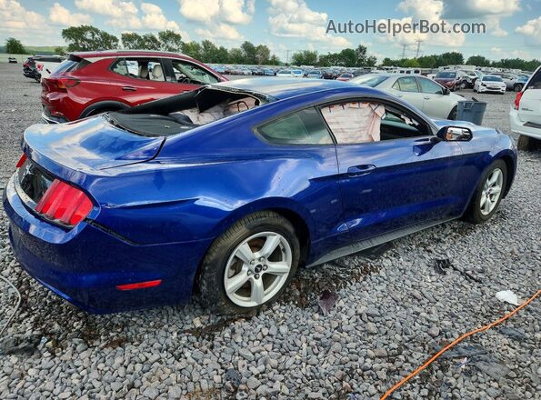 1FA6P8AMXG5283631 2016 FORD MUSTANG Синий Задняя правая четверть