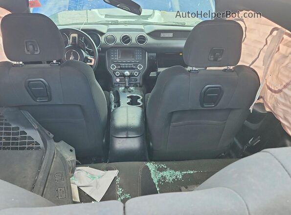 1FA6P8AMXG5283631 2016 FORD MUSTANG Синий Вид панели приборов