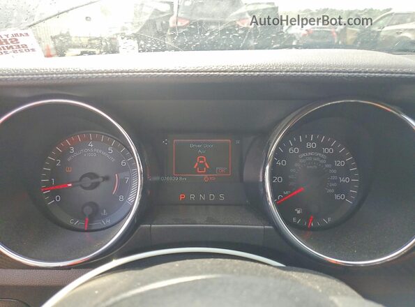 1FA6P8AMXG5331399 2016 FORD MUSTANG Серый Вид щитка приборов