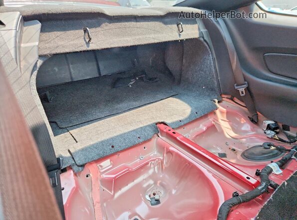 1FA6P8CF0G5229155 2016 FORD MUSTANG Красный Вид задних сидений