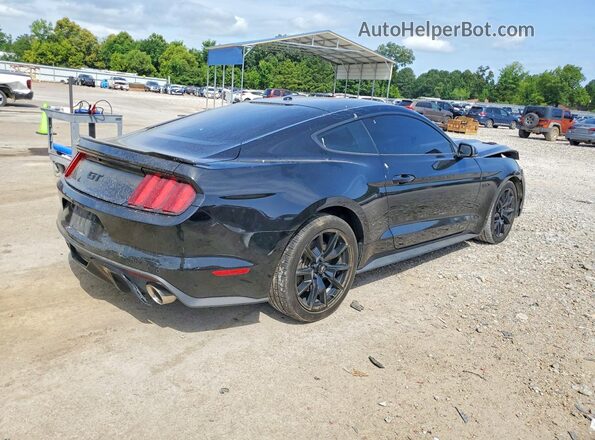 1FA6P8CF0H5209148 2017 FORD MUSTANG Black Tył prawy