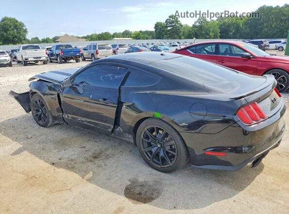 1FA6P8CF0H5209148 2017 FORD MUSTANG Black Tył lewy