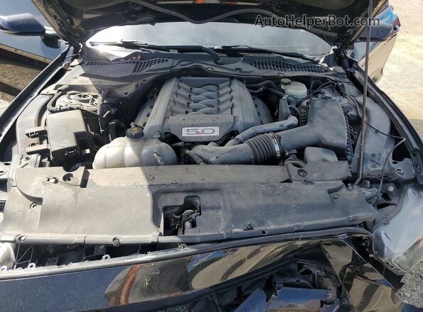 1FA6P8CF0H5209148 2017 FORD MUSTANG Black Widok wnętrza z tyłu