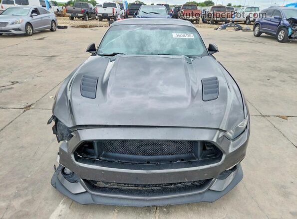 1FA6P8CF0H5253781 2017 FORD MUSTANG Gray Vista frontal