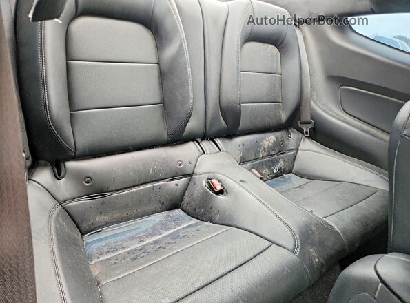 1FA6P8CF0H5253781 2017 FORD MUSTANG Gray Vista de los asientos traseros