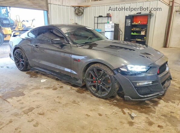1FA6P8CF0J5100873 2018 FORD MUSTANG Charcoal Delantero derecho
