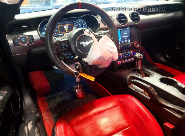 1FA6P8CF0J5100873 2018 FORD MUSTANG Charcoal Vista del salpicadero