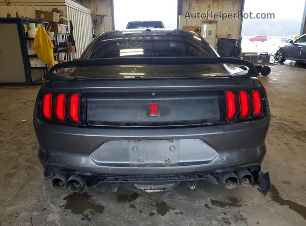 1FA6P8CF0J5100873 2018 FORD MUSTANG Charcoal Vista trasera