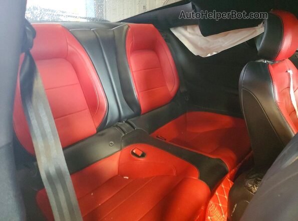 1FA6P8CF0J5100873 2018 FORD MUSTANG Charcoal Vista de los asientos traseros
