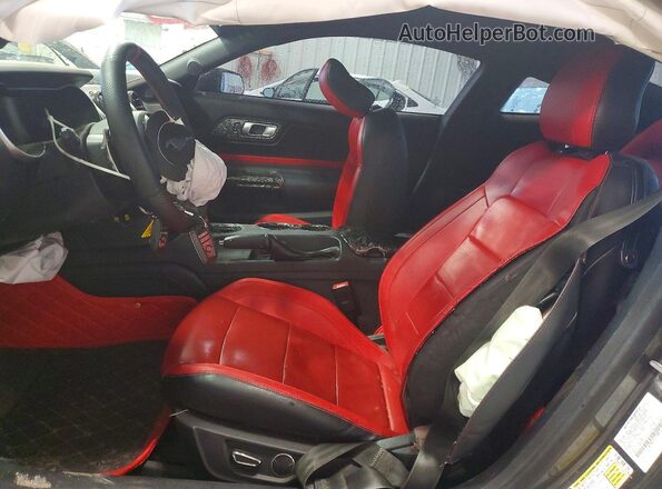 1FA6P8CF0J5100873 2018 FORD MUSTANG Charcoal Vista interior delantera