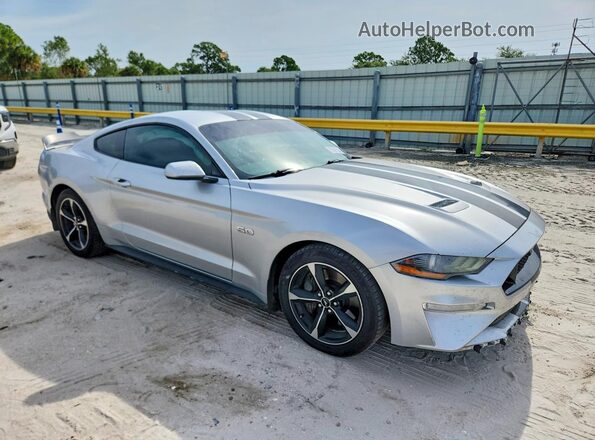 1FA6P8CF0K5105735 2019 FORD MUSTANG Silver წინა მარჯვენა