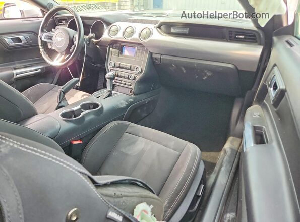 1FA6P8CF0K5105735 2019 FORD MUSTANG Silver წინა პანელის ხედი