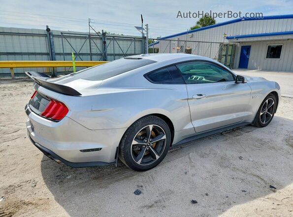 1FA6P8CF0K5105735 2019 FORD MUSTANG Silver უკანა მარჯვენა