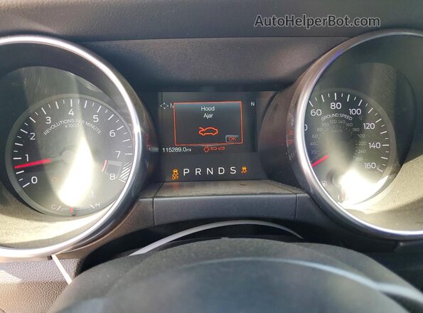 1FA6P8CF0K5174988 2019 FORD 200 Gray Widok zestawu wskaźników