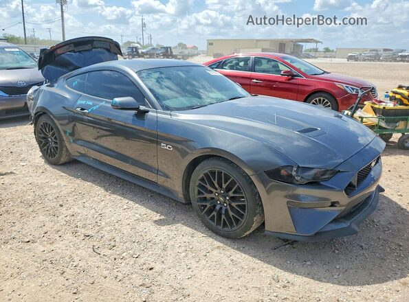 1FA6P8CF0K5174988 2019 FORD 200 Gray Przód prawy