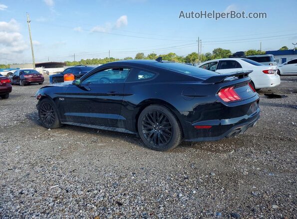 1FA6P8CF0L5169338 2020 FORD MUSTANG Black Задня ліва чверть