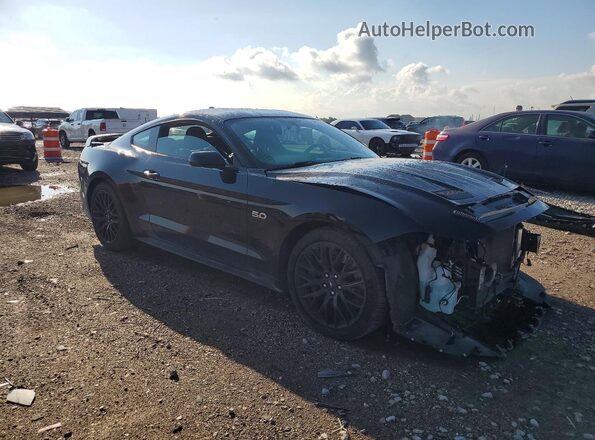 1FA6P8CF0L5169338 2020 FORD MUSTANG Black Передня права чверть