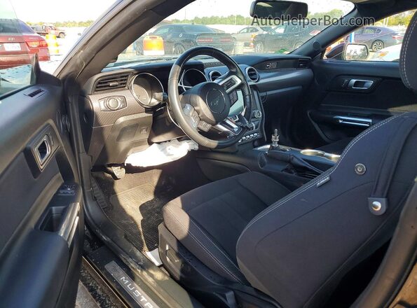 1FA6P8CF0L5169338 2020 FORD MUSTANG Black Вид панелі приладів