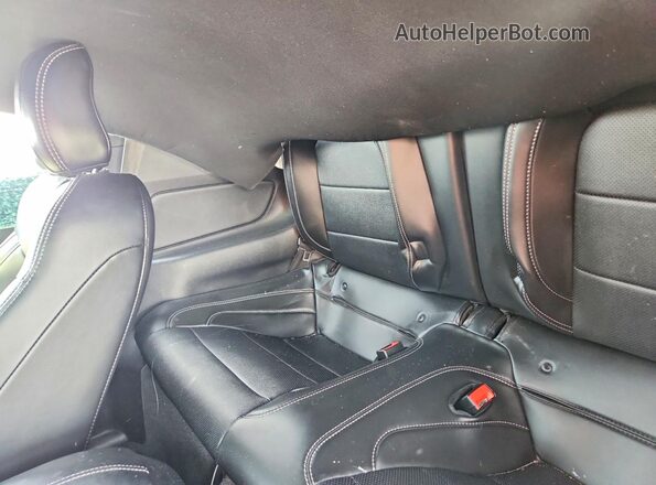 1FA6P8CF0L5177343 2020 FORD MUSTANG Black უკანა სავარძლების ხედი